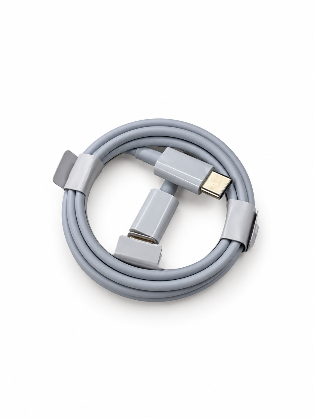 USB-C naar USB-C oplaadkabel – 1 meter, wit